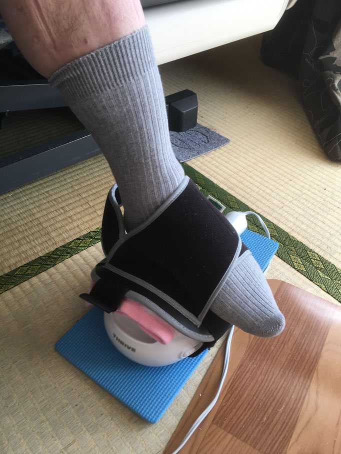 振動刺激痙縮抑制法　バイブレーター
