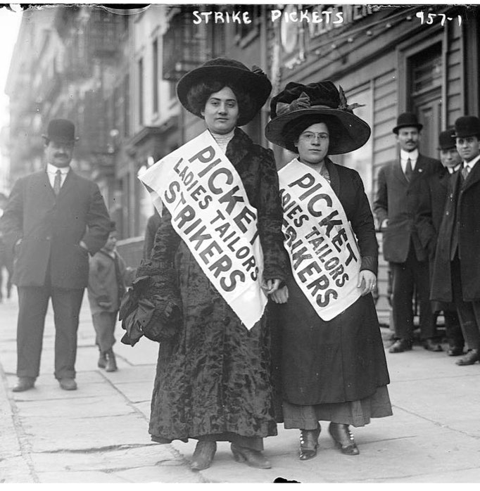 Huelga de los 20.000 trabajadoras de la confección, Nueva York, 1910