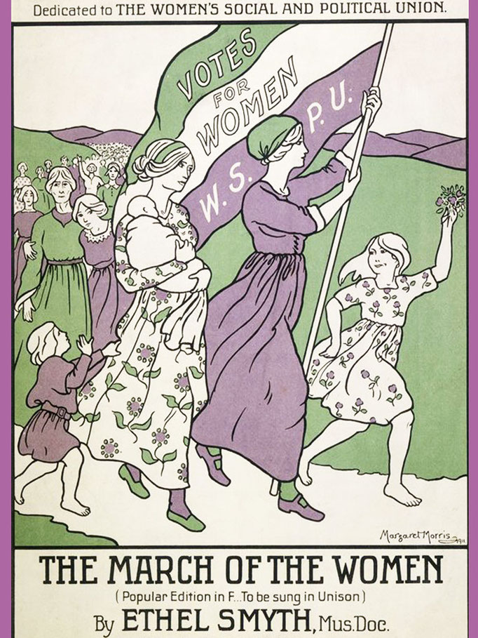 Color Morado feminista