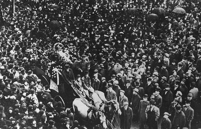 Entierro de las trabajadoras "Triangle Shirtwaist"