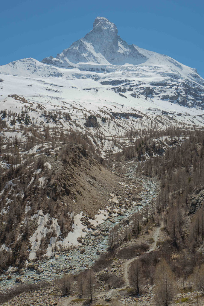 Zmuttbach mit Matterhorn