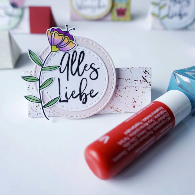 Kleine Schachtel für Lippenpflegestift