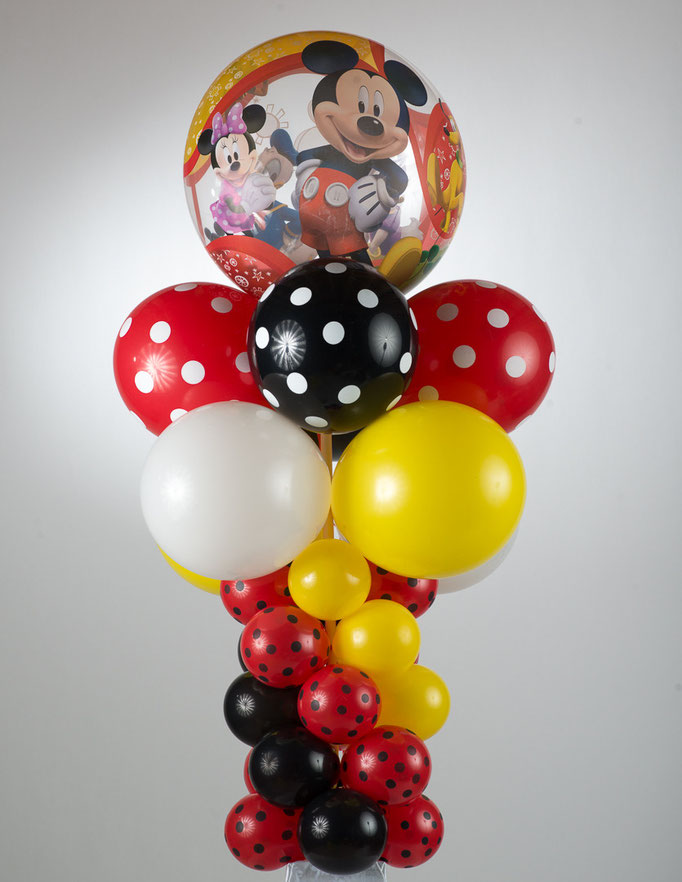 Air-Filled Balloon Column Mickey Mouse