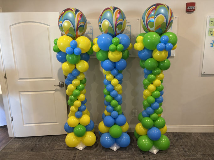 Air-Filled Balloon Column Leisure Living