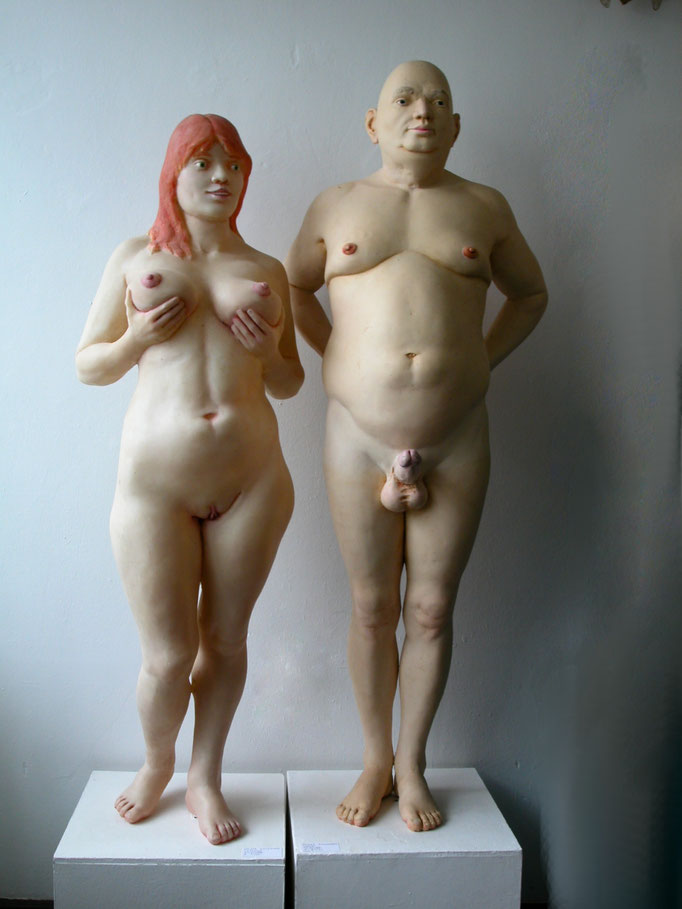 Satyr und Nymphe