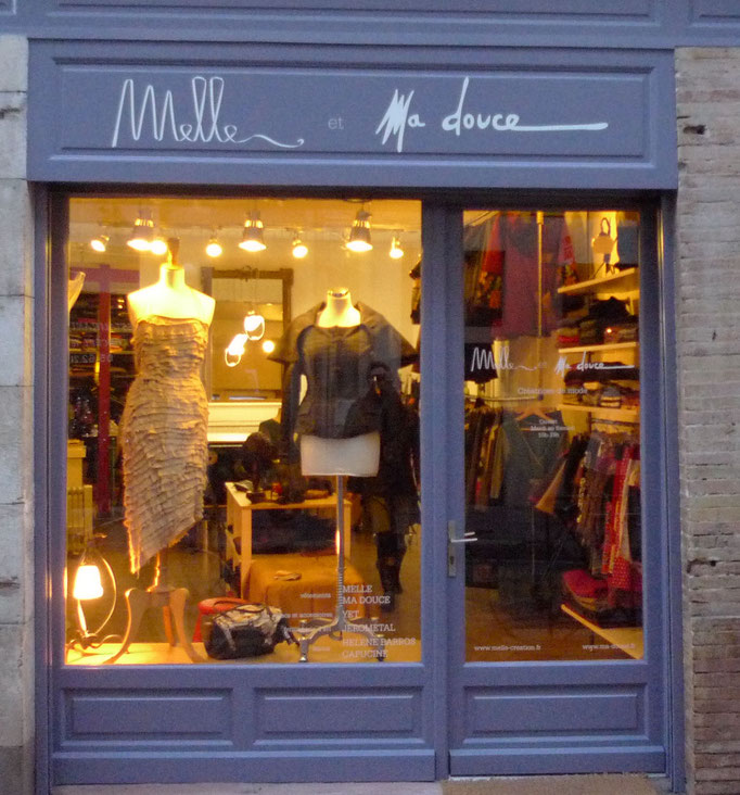 Vitrine Melle et Ma douce 