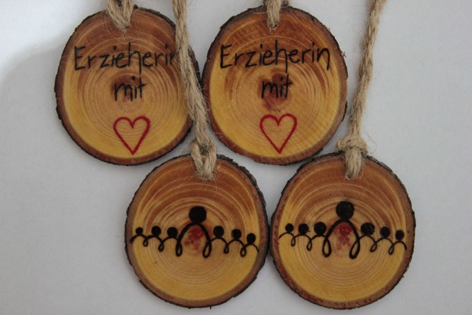 Schlüsselanhänger 4-5cm + Schlüsselringkette
