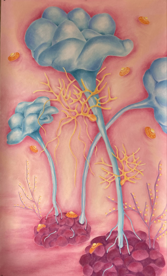Fragile, Don't Touch! (4)_ 150x90cm_Pastel on paper