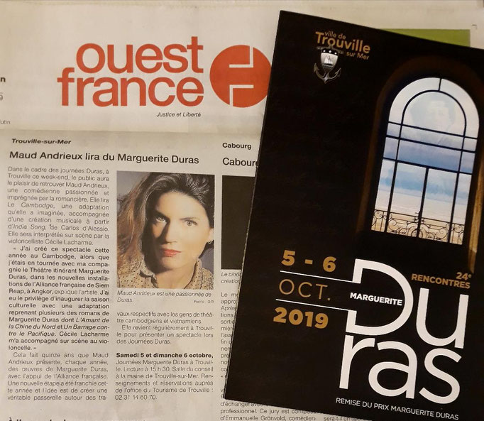 24èmes Rencontres Marguerite Duras 2019