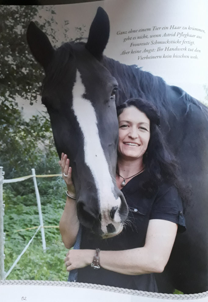 Astrid Pfleghaar in der Zeitschrift "Die Allgäuerin"