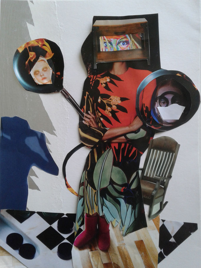 Collage by Vivian Felsen