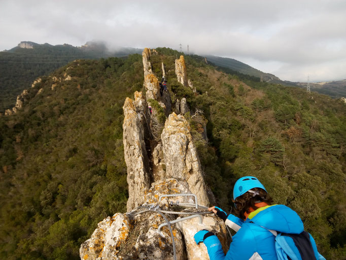 via ferrata de sobron