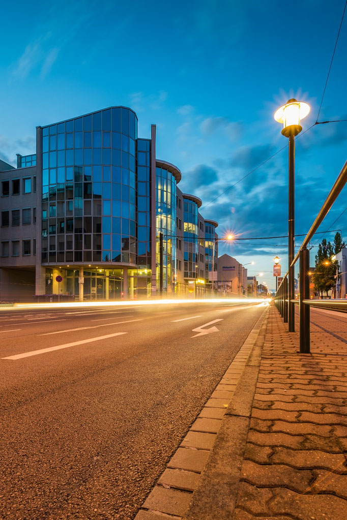 Bürogebäude in der Merseburger Straße