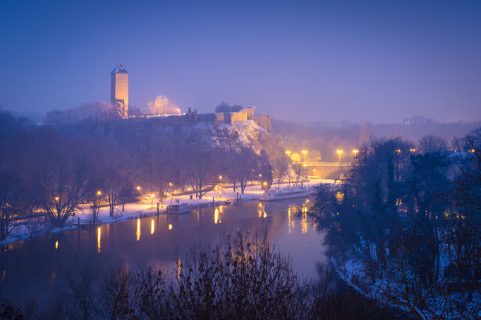 Winter am Giebichenstein