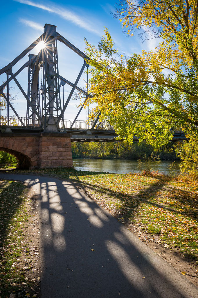 Herbst an der Peißnitzbrücke