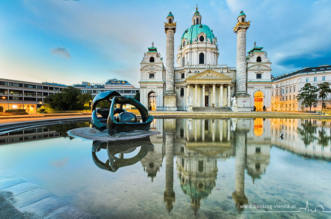 Karlskirche, booking Vienna, Hotel Vienna buchen, Hotels in Wien