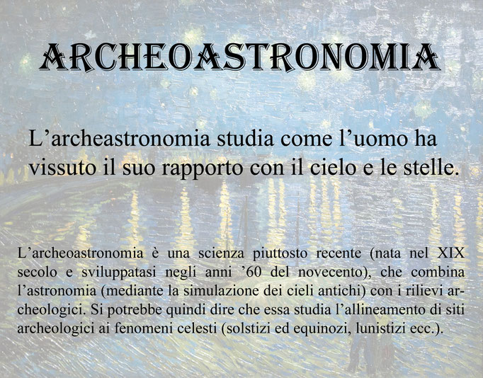 Archeastronomia