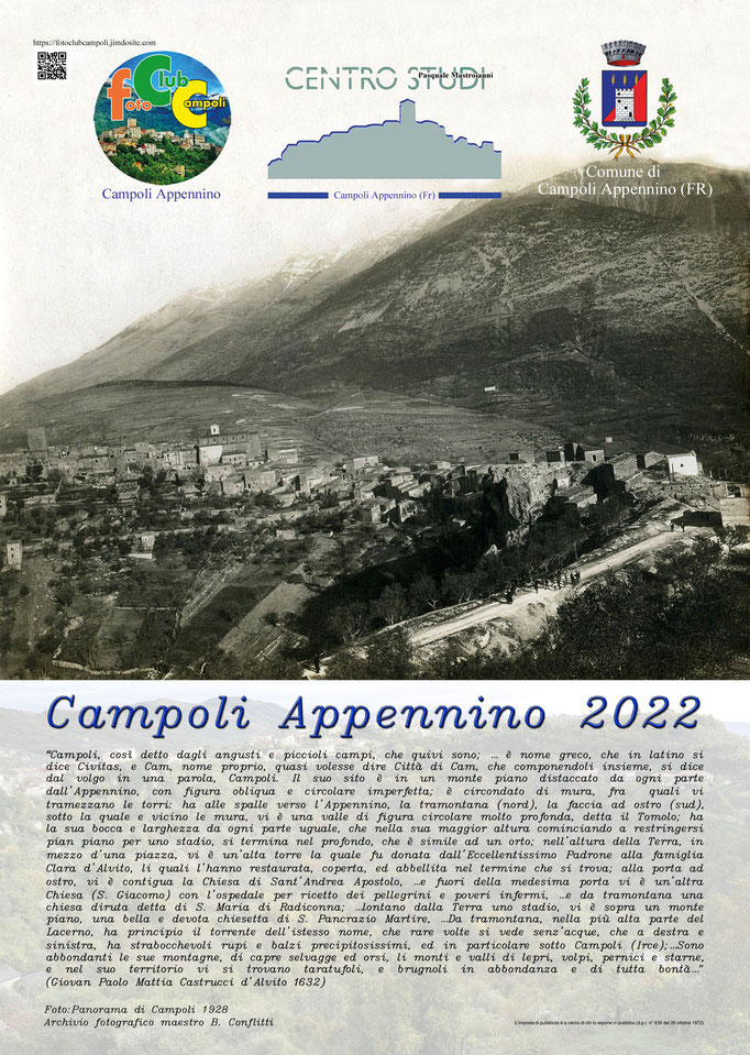 Foto Club Campoli_ Calendario Copertina 2022