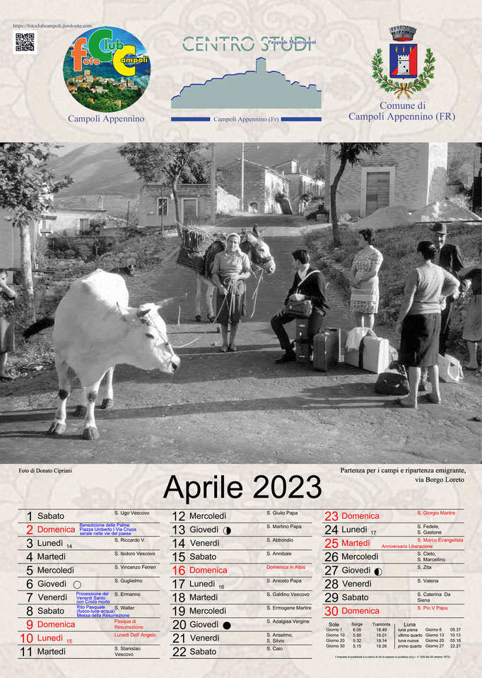 Foto Club Campoli_ Calendario Aprile 2023