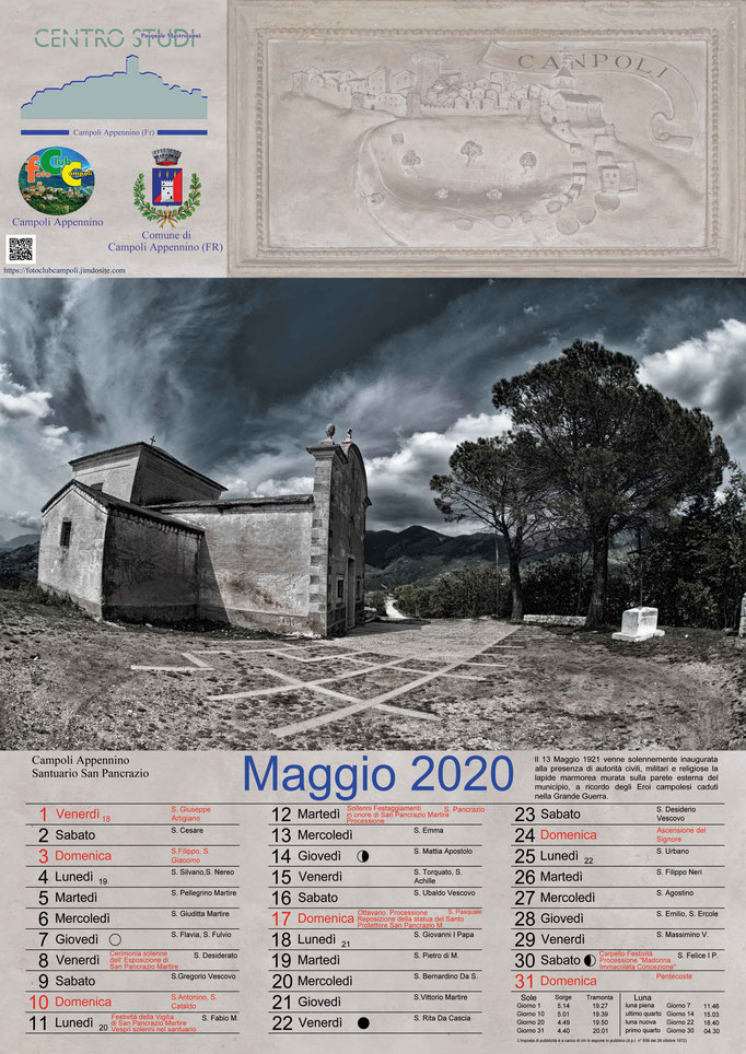 Foto Club Campoli_Calendario Maggio 2020