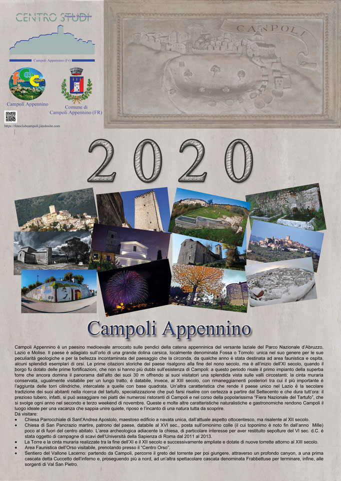 Foto Club Campoli_Calendario Copertina 2020