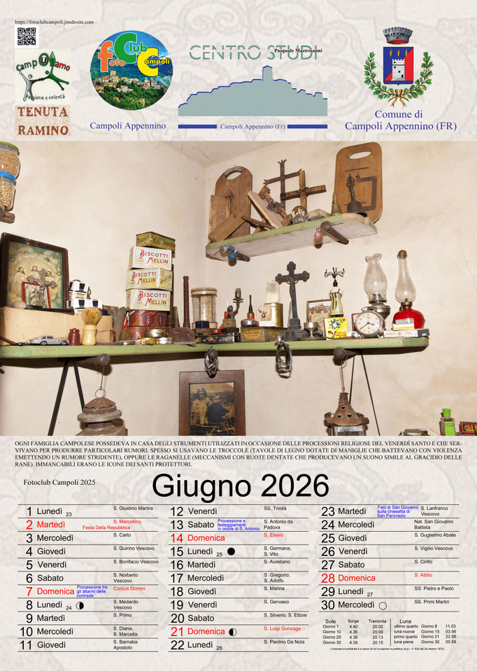 Foto Club Campoli_ Calendario Giugno 2025