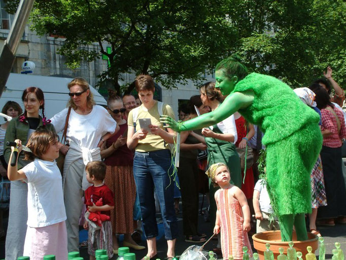 Forcynthia - spectacle "l'Homme Vert"- Aline Siffert