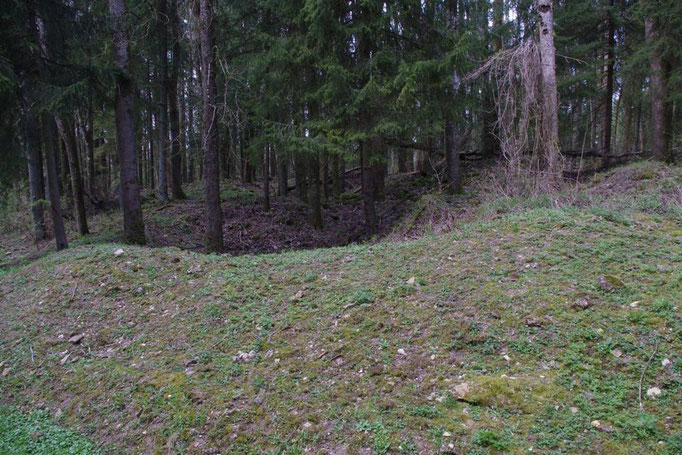 Vor hundert Jahren blühte hier das Leben...