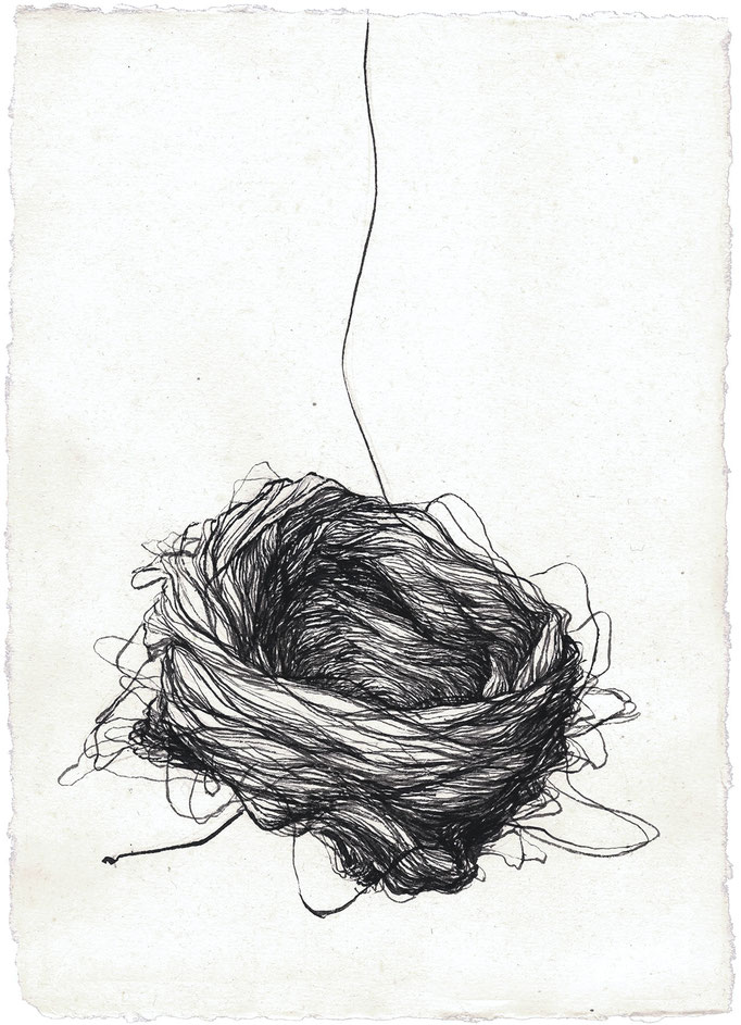 déroulement - jan15 - encre de chine sur papier Silbergburg, 110gm, 21,5x30cm