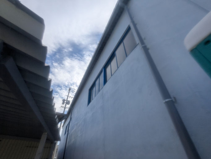倉庫安全対策修繕工事：工事写真
