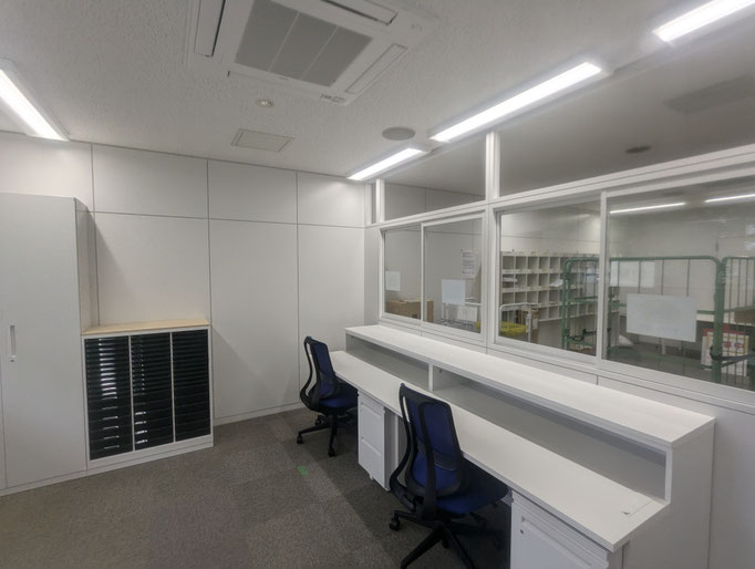 会議室用途変更改修工事の工事写真