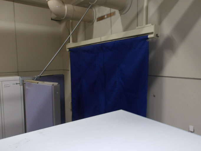 更衣室覗き対策工事：工事写真