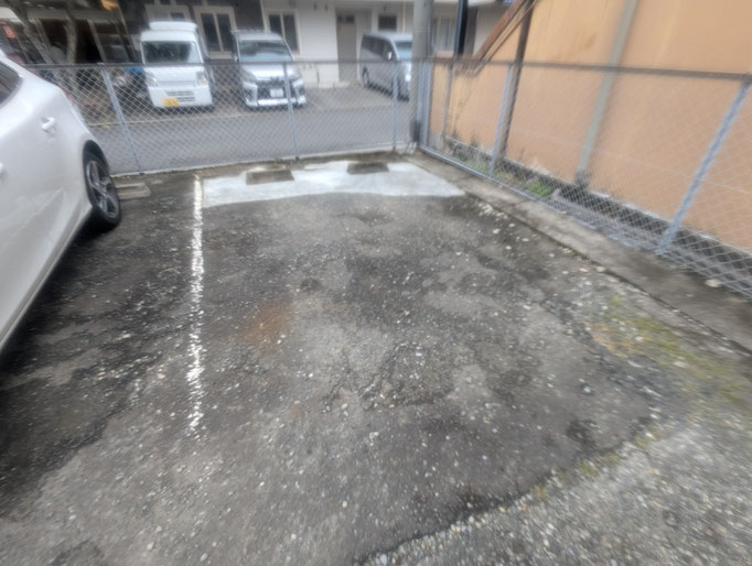 駐車場補修改修工事の工事写真