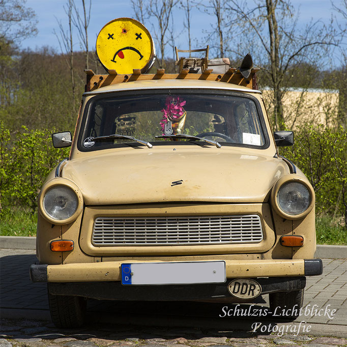 Trabbi mit Sonderausstattung!