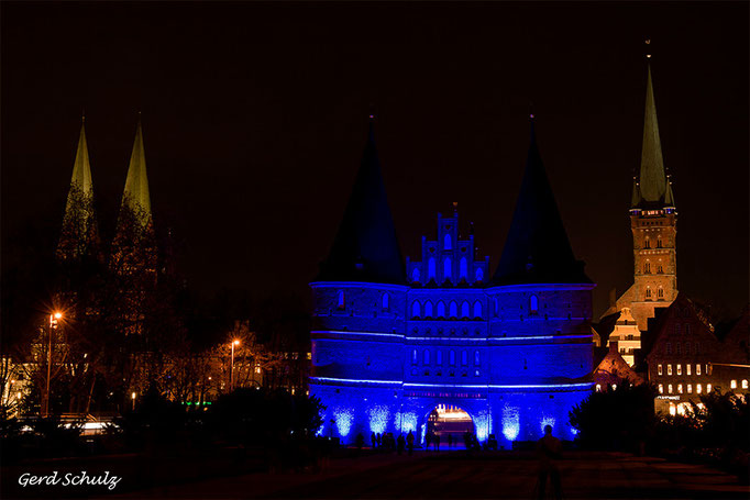 Das blaue Holstentor