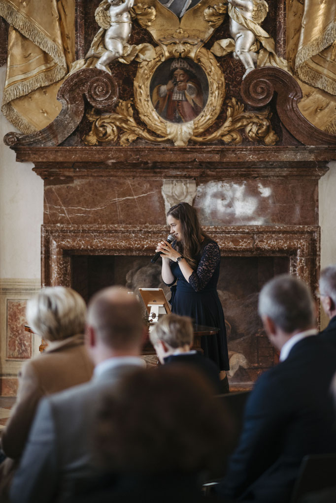  Trauung im Bernadisaal im Stift Schlierbach - 2022 - Fotograf: Christoph Weiermair