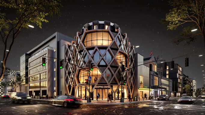 <i>THE MALL </i><i>Exterior</i>