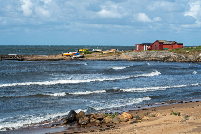 Fischerboote bei Laxvik am Kattegat. Foto: Kai-Uwe Ruf