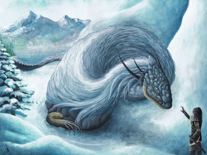 "Connor trifft auf Robbenlindwurm"