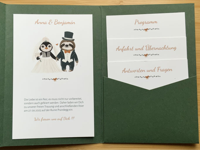 Hochzeitseinladung