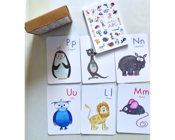Tier ABC für Kinder 