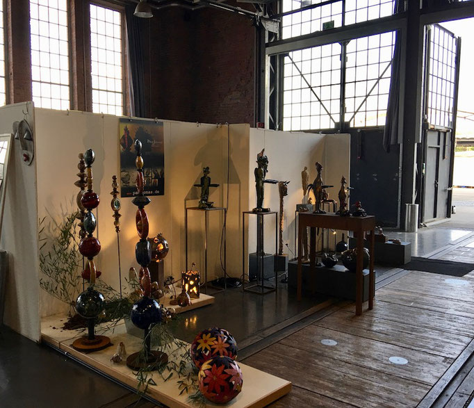 Mai 2018: Pam Jonas X LokSchuppen Dillingen, Dillinger Kunsthandwerkermarkt 2018