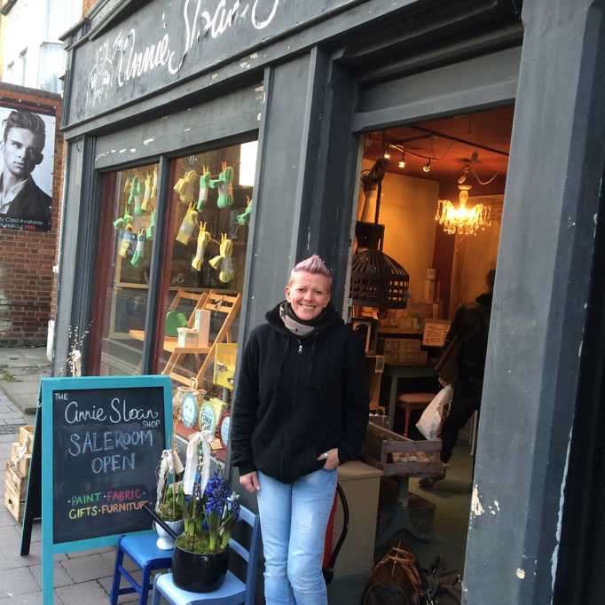 The Annie Sloan shop, Oxford.