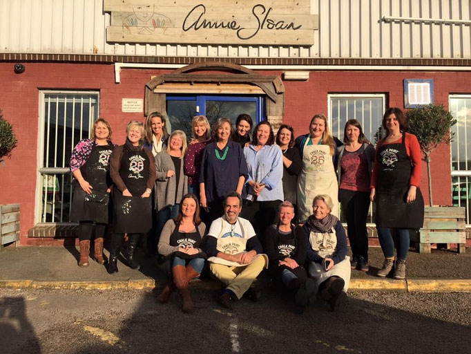 Workshop bei Annie Sloan Interiors in Oxford