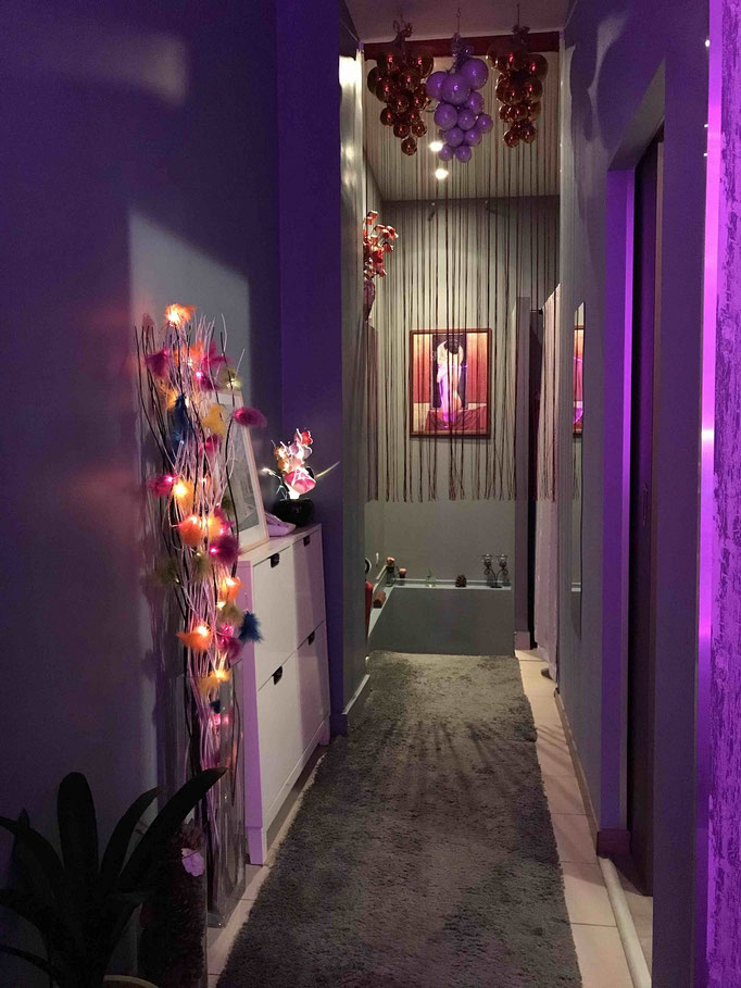vestibule du Salon d'Alésia, votre institut de massages