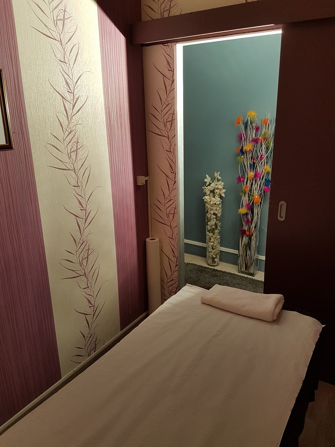 une salle de soins au Salon d'Alésia, votre institut de massages