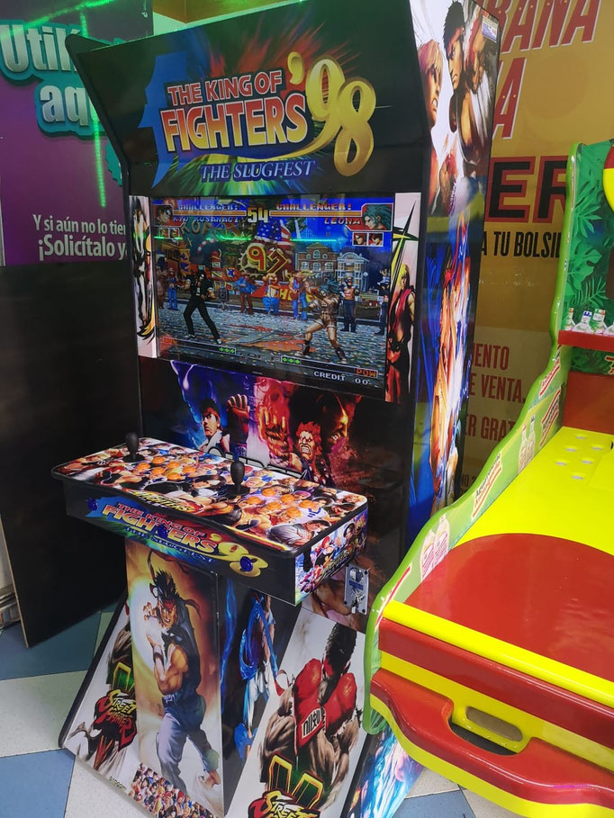 Maquina videojuegos Arcade, venta maquinas arcade videojugos, maquinas arcades