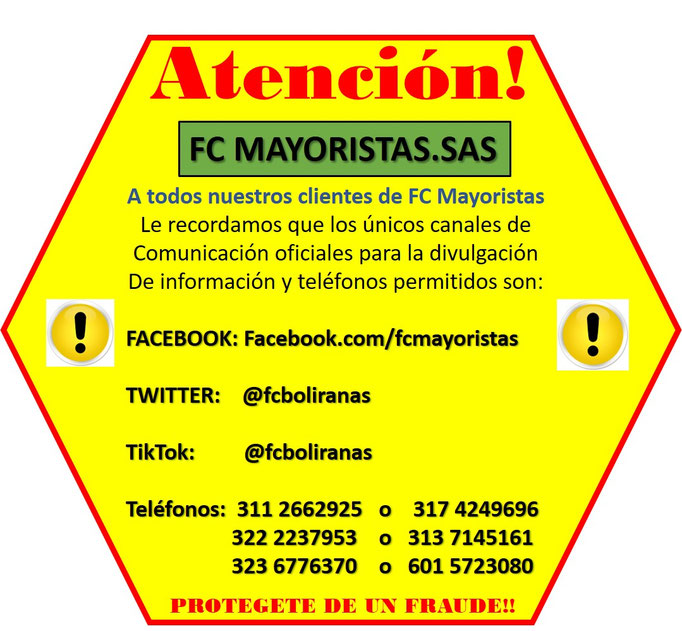 FC Mayoristas, venta de boliranas en Bogota, Fabrica de boliranas Colombia, Boliranas de Colombia