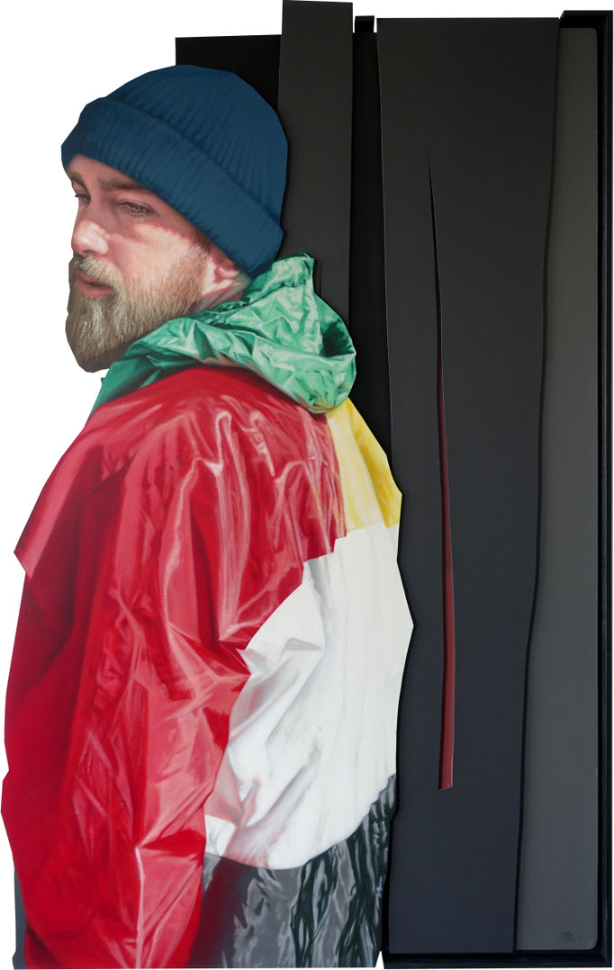 APRÈS LA PLUIE... - Spraypaint on MDF - 158 x 100 cm (2024)