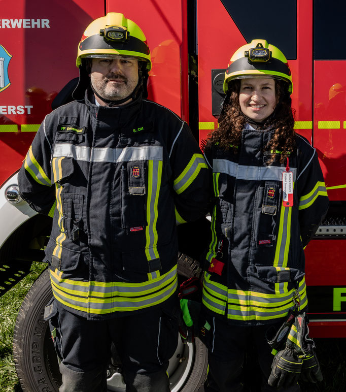 1. und 2. Jugendwart Stefan Ott u. Barbara Brodkorb